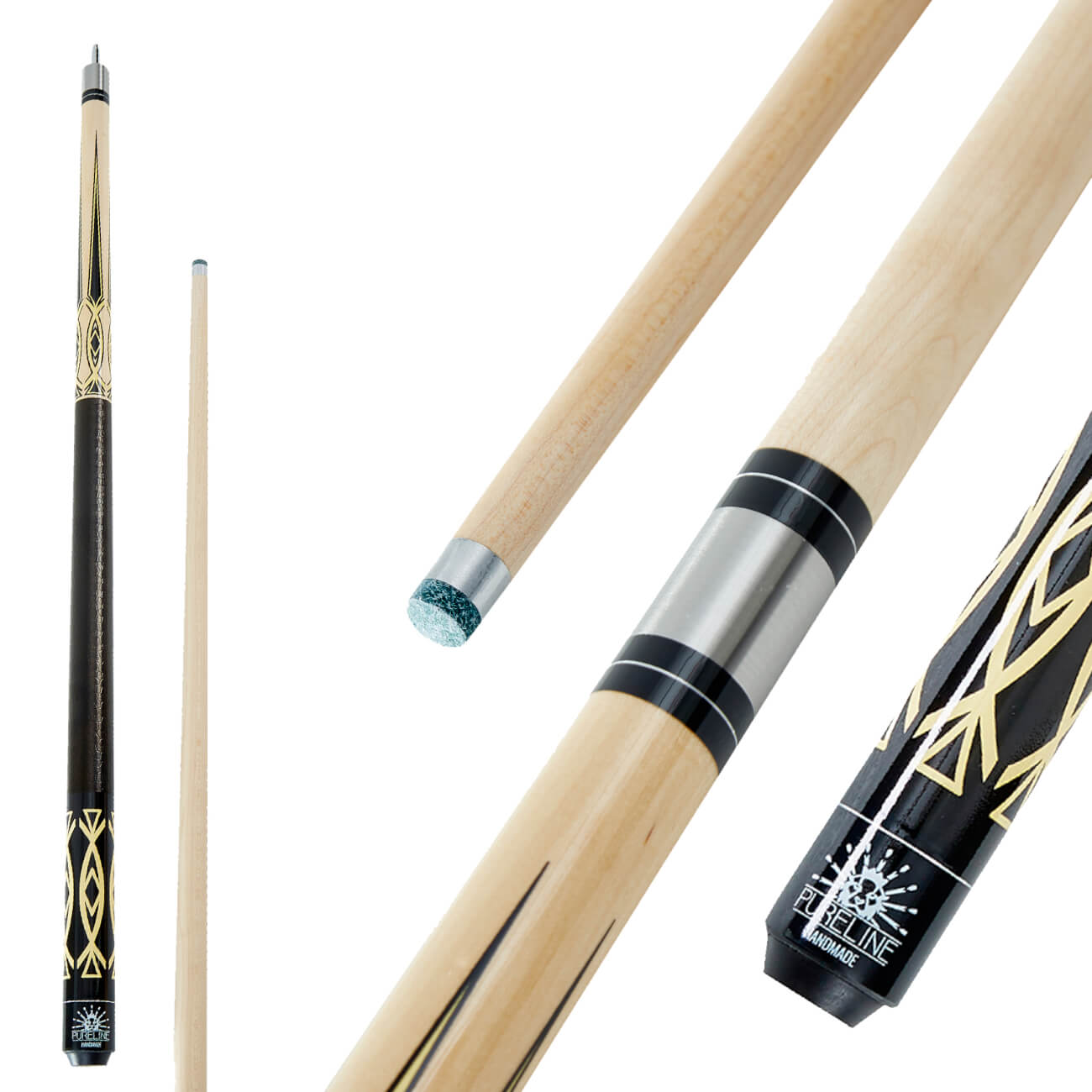 Pureline Rhino Mable 57-Inch British Pool Cue - Cloth&Pocket