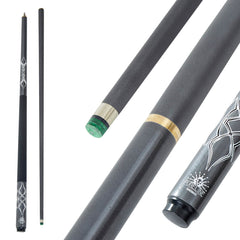 Pureline Storm Fibreglass 57-Inch 1/2 Joint British Pool Cue - Cloth&Pocket