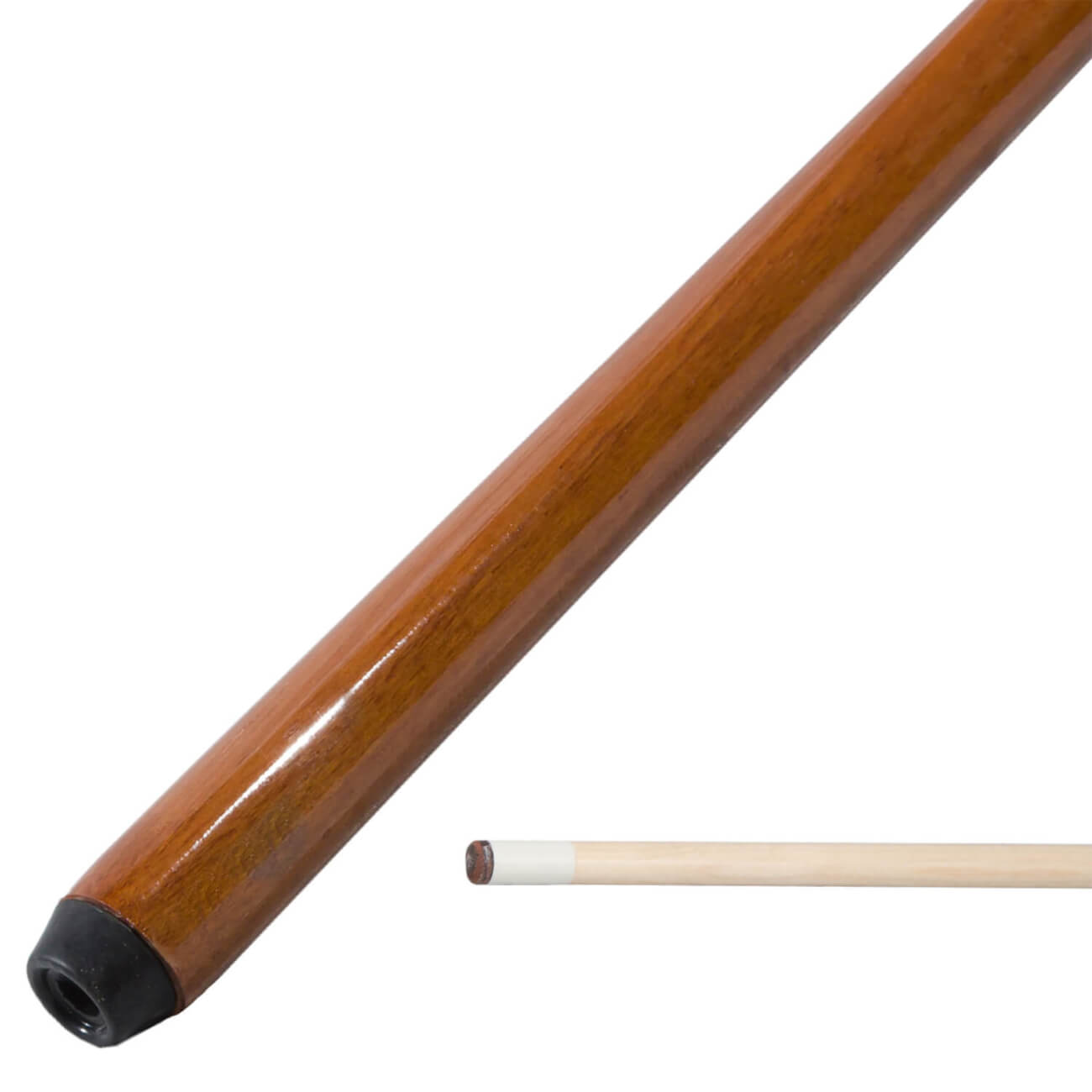 Pureline Maple 57-Inch One-Piece American Pool Cue - Cloth&Pocket